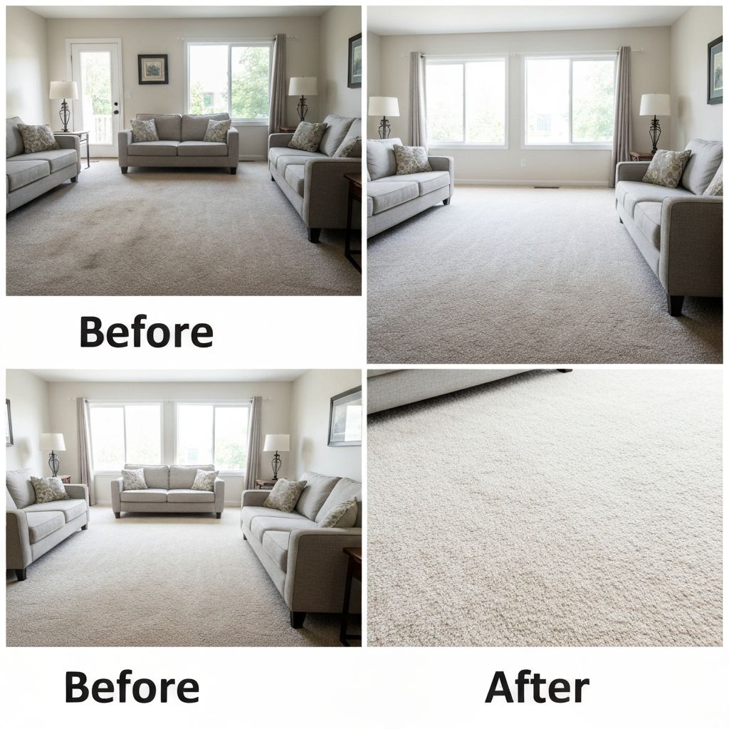 Living Room Carpet Cleaning
